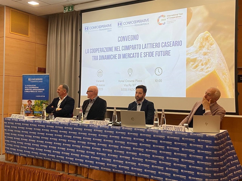 FedAgriPesca Veneto evidenzia le sfide della produzione in montagna e l'importanza della cooperazione per il futuro del settore.
