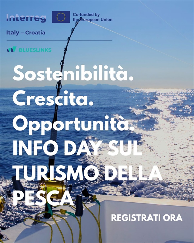 PROGETTO BLUESLINKS: INFO DAY SUL TURISMO DELLA PESCA