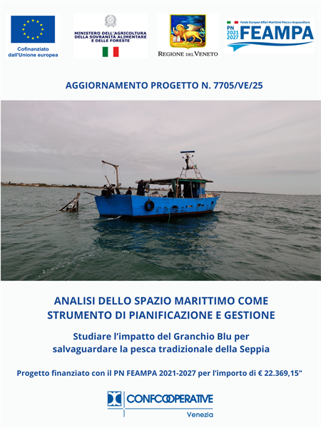 AL VIA I MONITORAGGI SUL CAMPO PER STUDIARE L’IMPATTO DEL GRANCHIO BLU SULLA PESCA DELLA SEPPIA