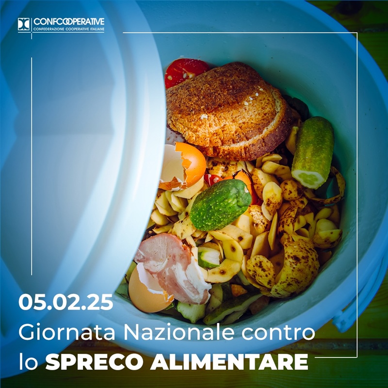 Spreco alimentare, l'impegno delle cooperative